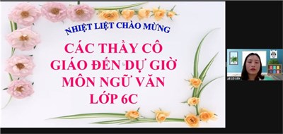 Nhóm văn – sử - địa – gdcd  thuộc tổ khoa học xã hội thực hiện chuyên đề môn văn tháng 3/2022